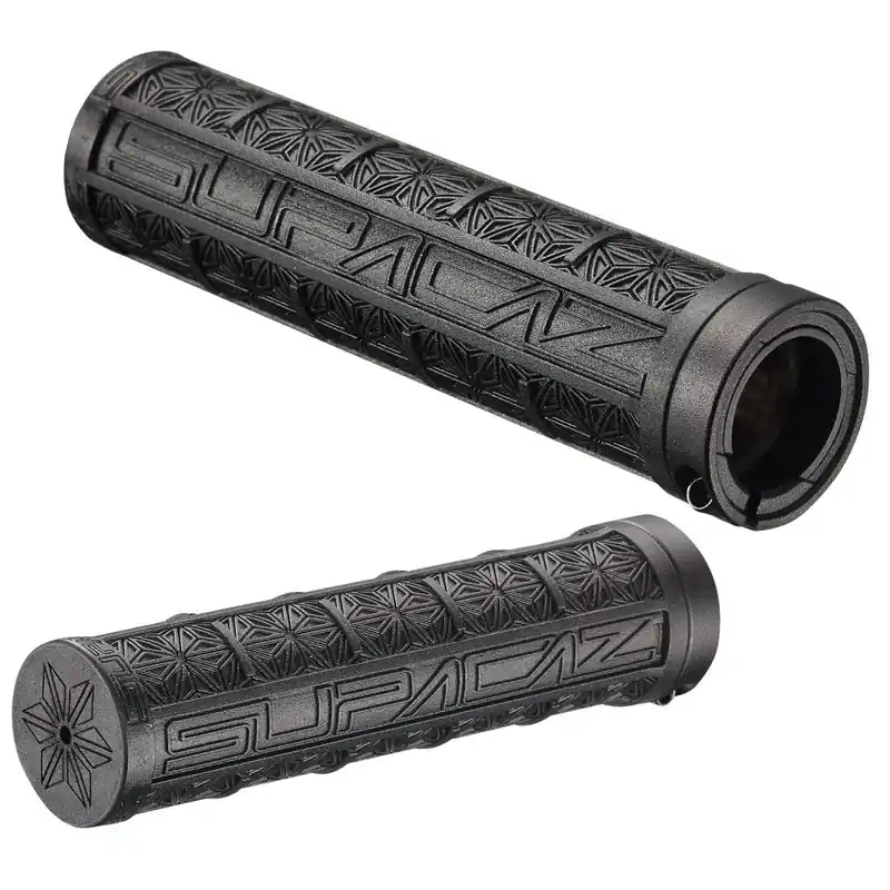 Markenprodukt Supacaz Grizips Lock-On Griffe - schwarz
