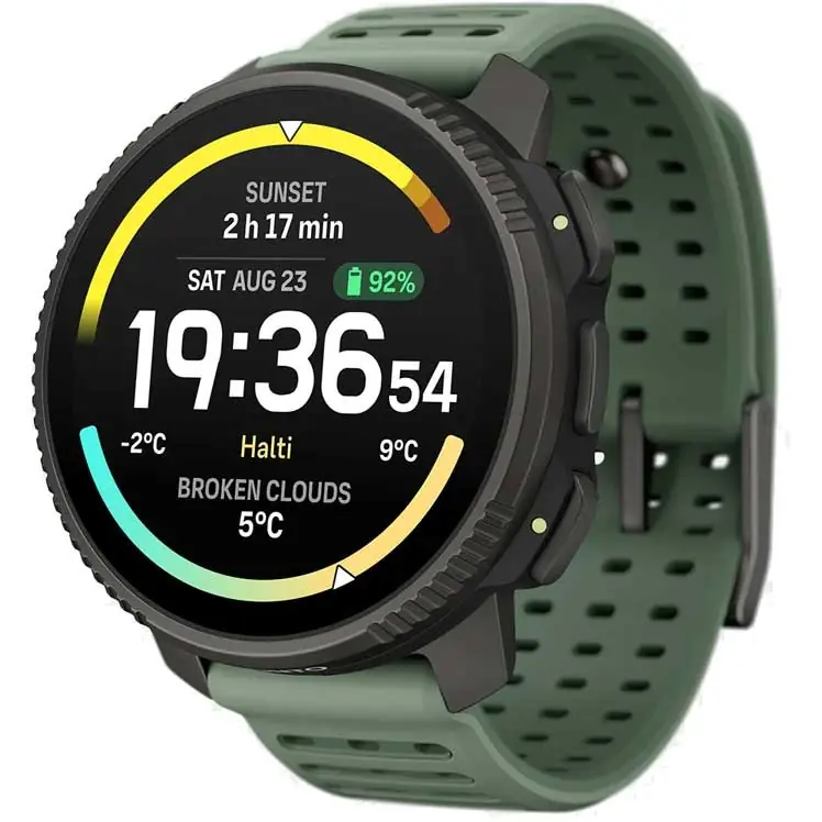Zertifiziert Suunto Vertical 2 GPS Multisport-Uhr - Titanium Sage