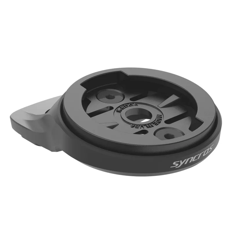 Top-Angebot Syncros Top Cap Fahrradcomputer-Halterung für XC Vorbauten - schwarz