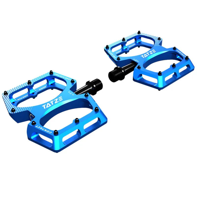 Sale Tatze CONTACT CNC Junior Flatpedale - blau