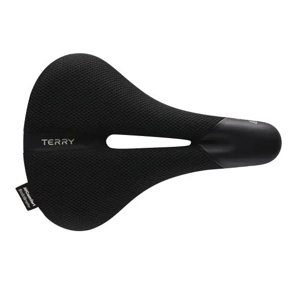 Highlight Terry Fisio Climavent Gel Herrensattel - schwarz