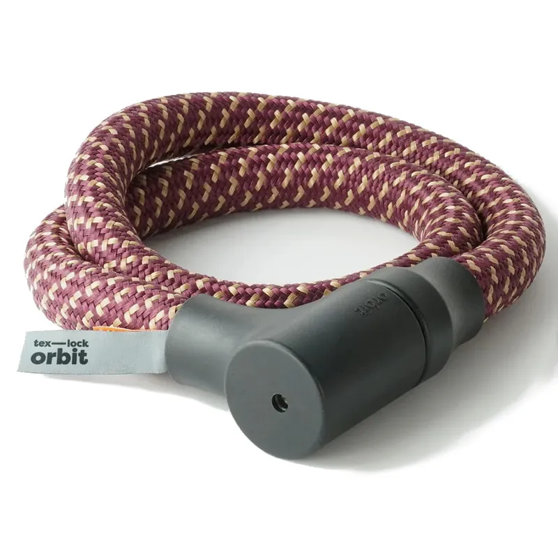 tex–lock orbit Seilschloss - 100cm - chateau red Neu
