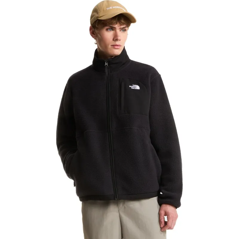 Ausverkauf The North Face Yumiori Off Peak Fleecejacke Herren - TNF Black