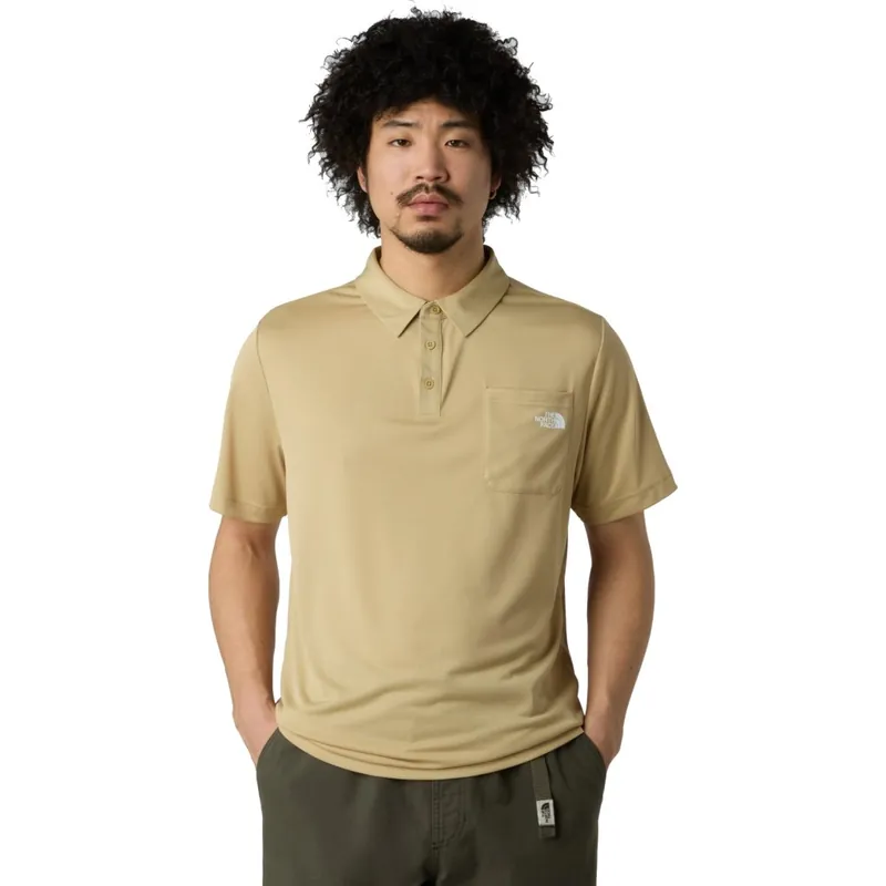 The North Face New Tanken Polo-Shirt Herren - Khaki Stone Rabatt
