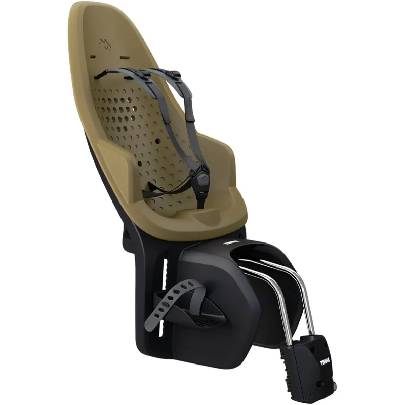 Meistverkauft Thule Yepp 2 Maxi Fahrradkindersitz - Rahmenmontage - Nutria Green