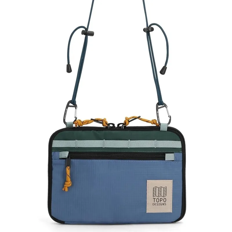 Schnäppchen Topo Designs All Adventure Zubehörtasche - Stone Blue/Forest