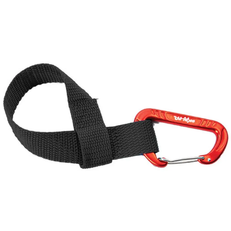 TowWhee Quick Loop W/Small Carabiner Abschleppgurt - schwarz Geprüft