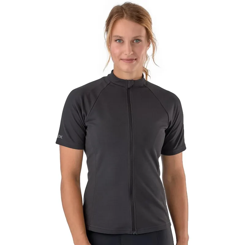 Rabatt Trek Solstice Radtrikot Damen - Schwarz