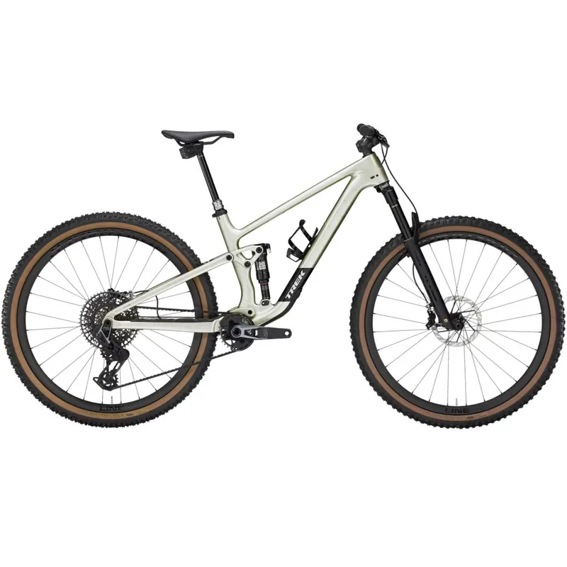 Begrenztes Angebot Trek Top Fuel 9.9 X0 AXS Gen 4 - Carbon Mountainbike - 2026 - 27.5" - Lunar Silver