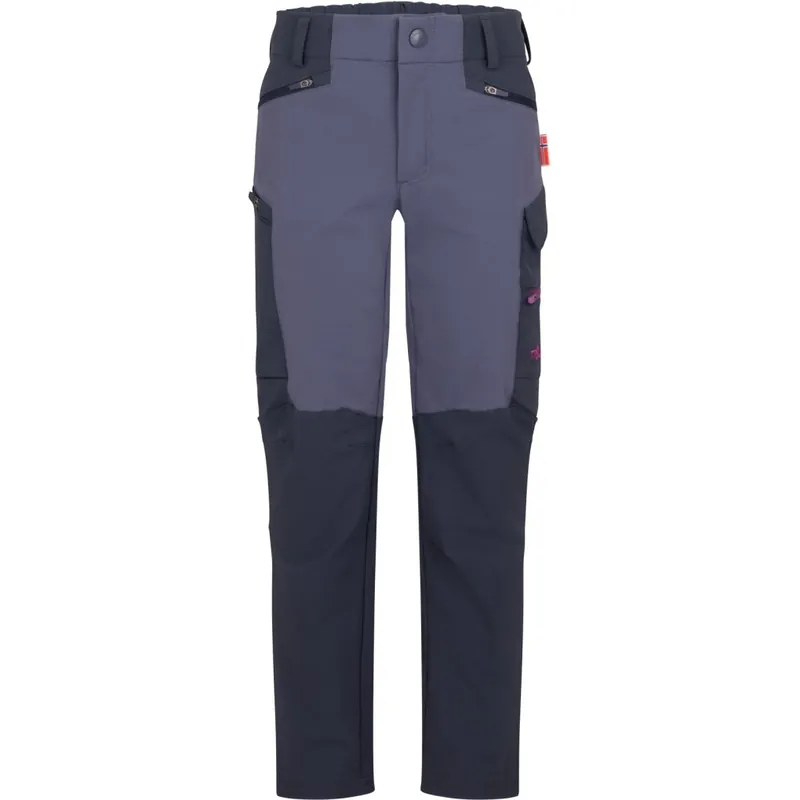 Direkt Vom Hersteller Trollkids Seiland Hose Kinder - Graphite/Fresh Berry