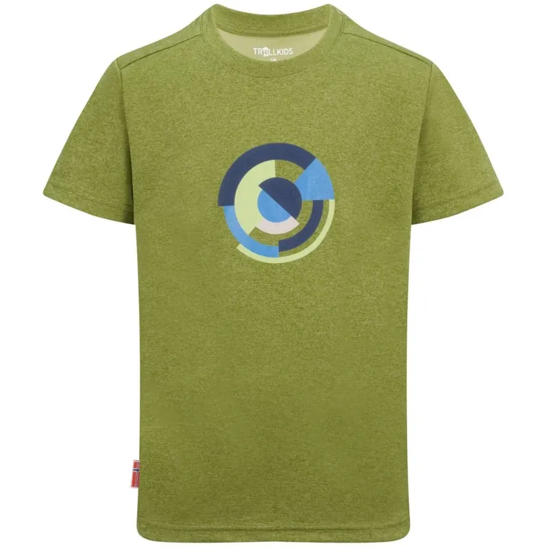 Solange Der Vorrat Reicht Trollkids Sognefjord T-Shirt Kinder - Kiwi