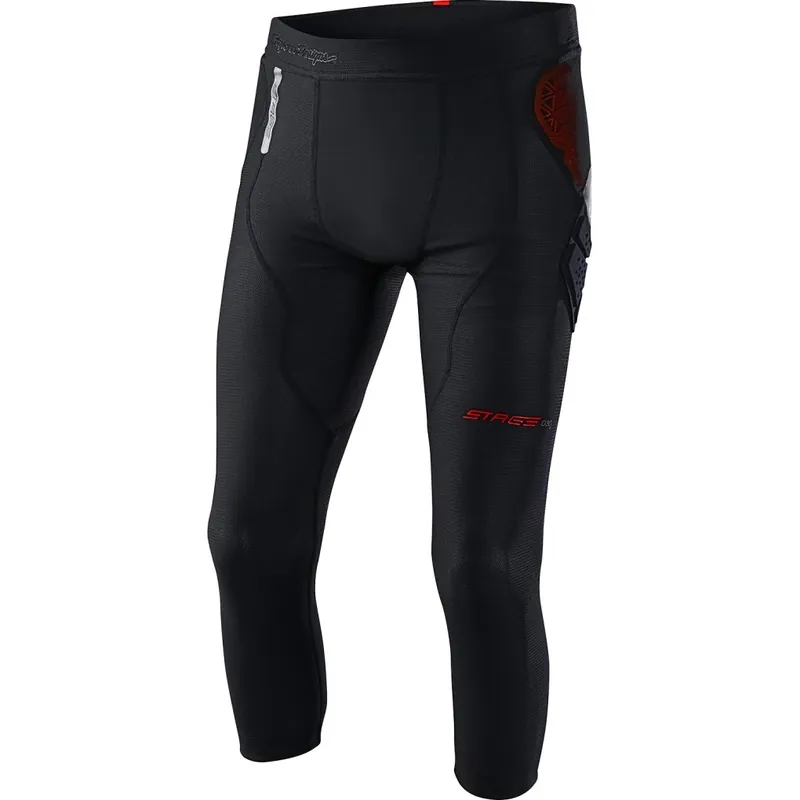 Troy Lee Designs Stage Ghost D30 Protektoren-Hose - Solid Black Preis Gesenkt