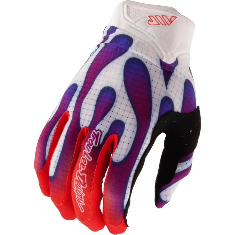 Bestpreis Troy Lee Designs Air Handschuhe Kinder - Overspray White/Violet