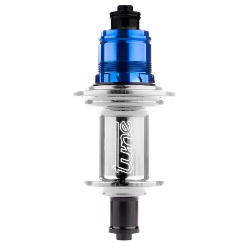 Tune Mag Hinterradnabe - Standard Lager - QR - 28-Loch - HG 3T - silber Neu