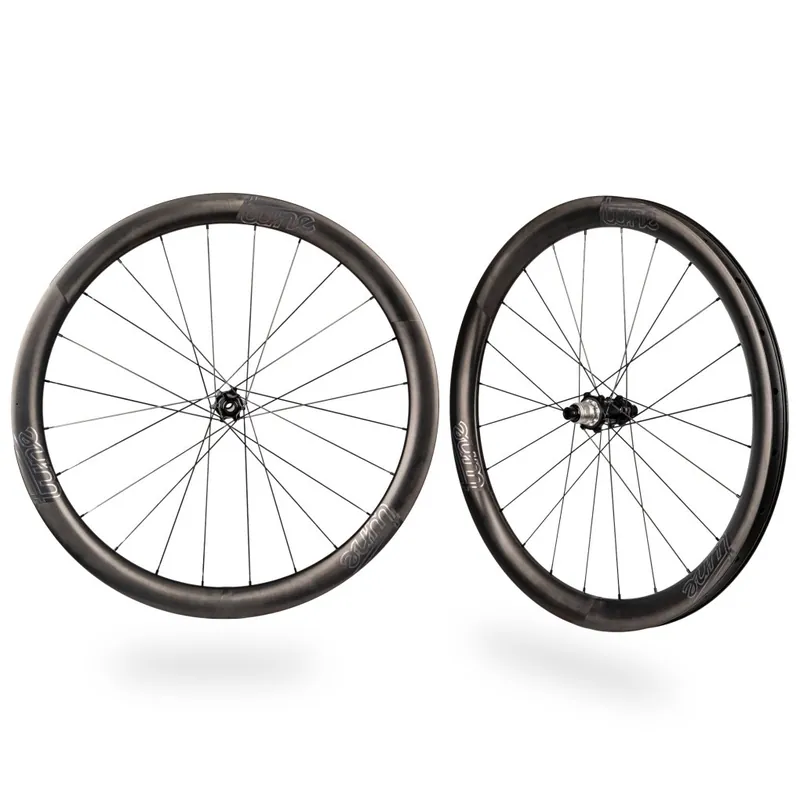 Meistverkauft Tune Nano Gravel 45 Laufradsatz - 28" Carbon Clincher Centerlock - 12x100mm 12x142mm - SRAM XD/XDR