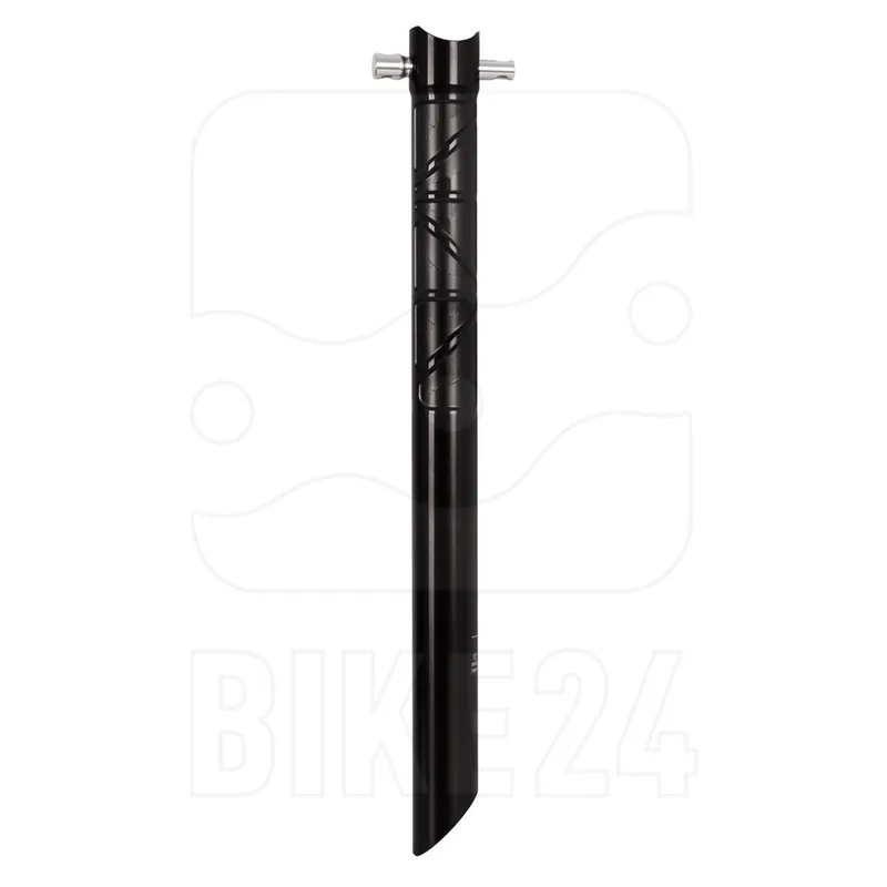 Tune Leichtes Stück Sattelstütze - 27.2mm - schwarz Super-Preis