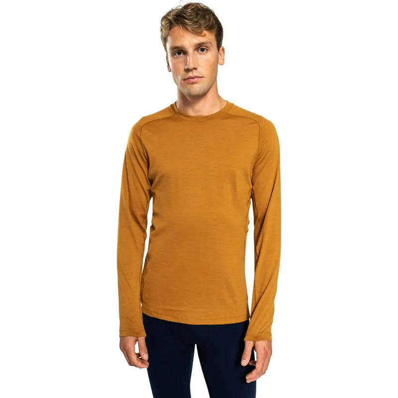 Neuheit Ulvang Hero Crew Langarm-Unterhemd Herren - Cathay Spice