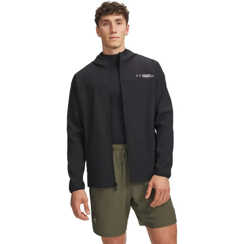 Begrenztes Angebot Under Armour UA Velociti Storm Jacke Herren - Black/Reflective