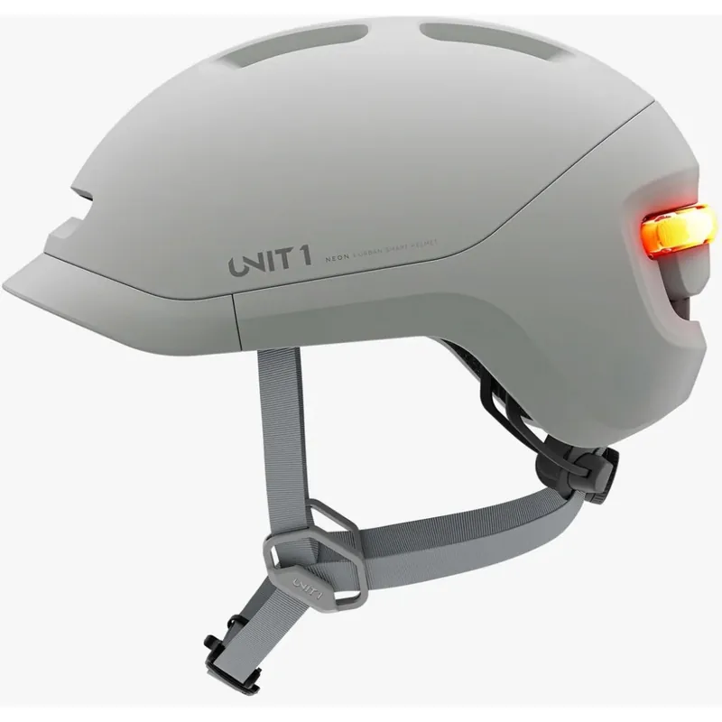 Geprüft UNIT 1 NEON SE Smart Helm - Slate Gray