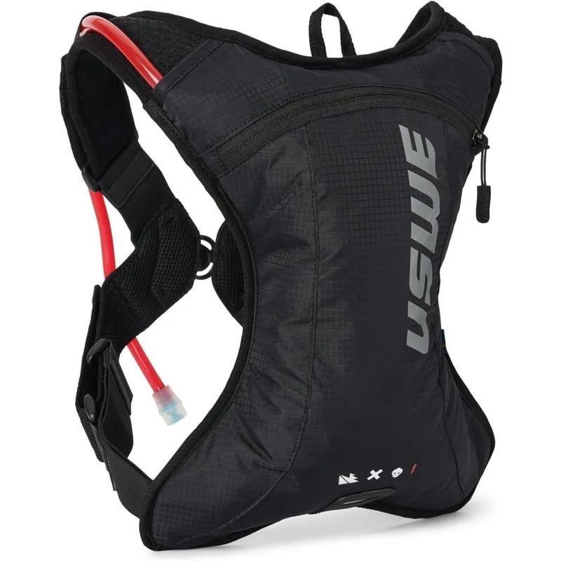 USWE Outlander XS Trinkrucksack 2L - black Markenprodukt