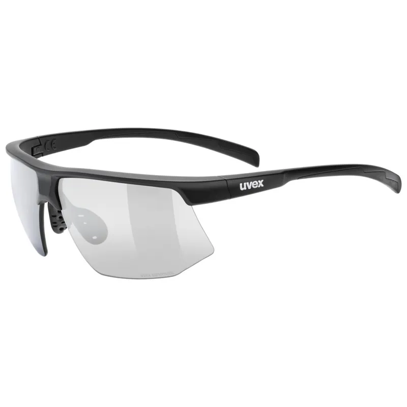 Uvex Aerios V Brille - black matt/smoke Saisonangebot