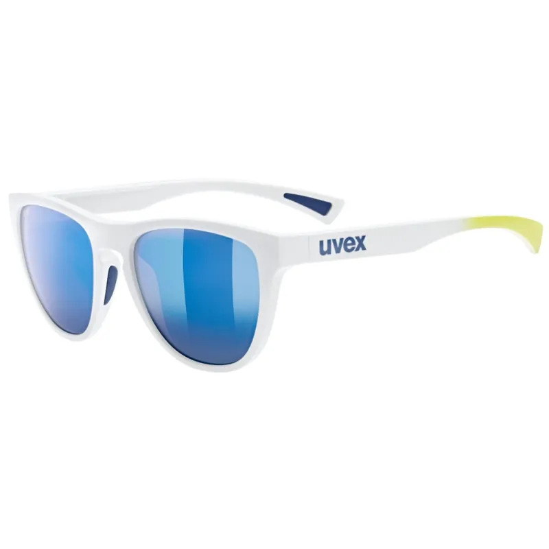 Preisknaller Uvex esntl spirit Brille - white matt/mirror blue