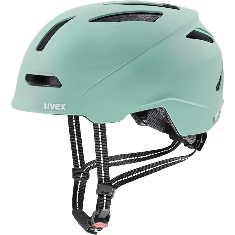 Ausverkauf Uvex urban planet Fahrradhelm - jade matt