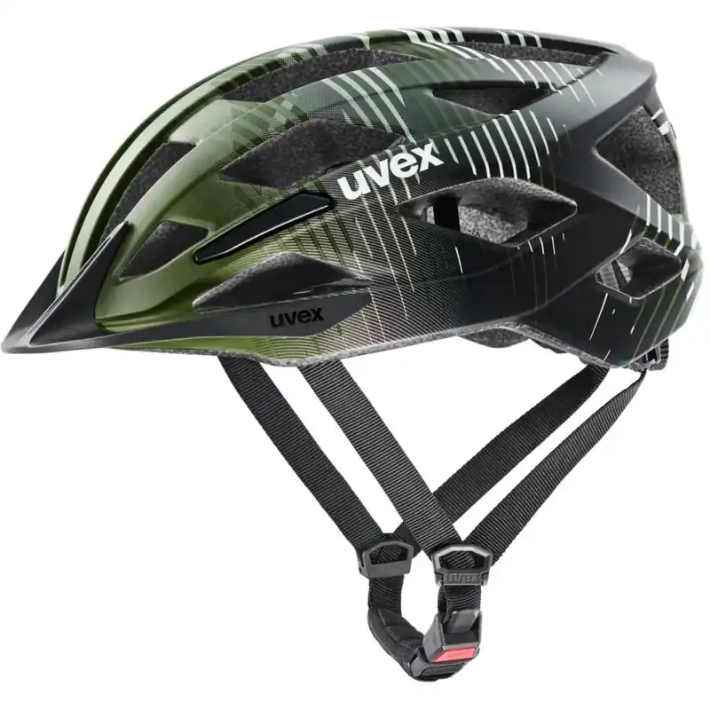 Top-Angebot Uvex air wing 2 cc Fahrradhelm Kinder - dark olive-black matt