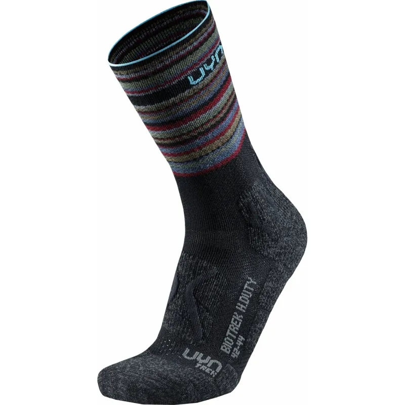 UYN Biotrek Heavy Duty Trekkingsocken Herren - Black/Multicolor Solange Der Vorrat Reicht