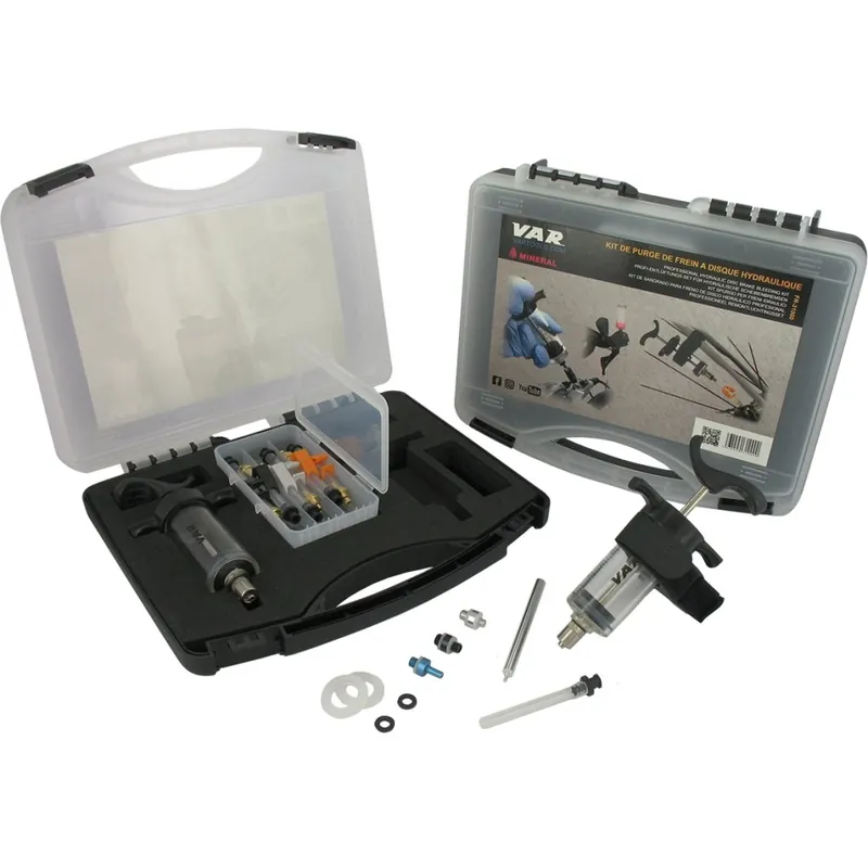 Beliebt VAR Profi-Entlüftungsset für Hydraulische Bremsen - Mineralöl - FR-31000
