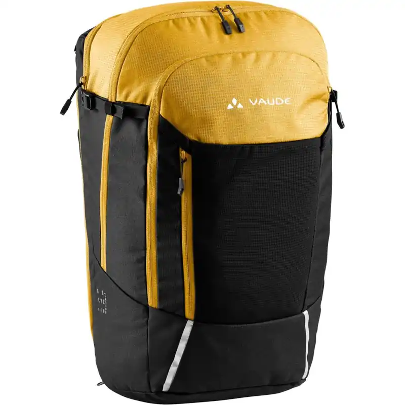 Vaude Cycle II 28L Rucksack + Fahrradtasche - burnt yellow Highlight