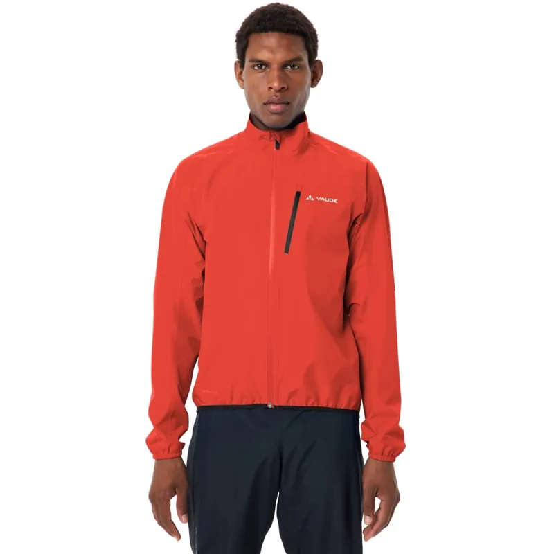 Heißes Angebot Vaude Drop III Regenjacke Herren - glowing red uni