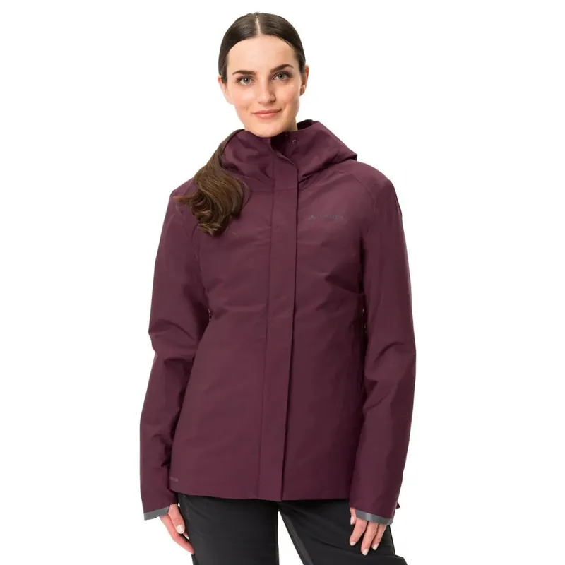 Vaude Cyclist Warm Regenjacke Damen - cassis Direktkauf