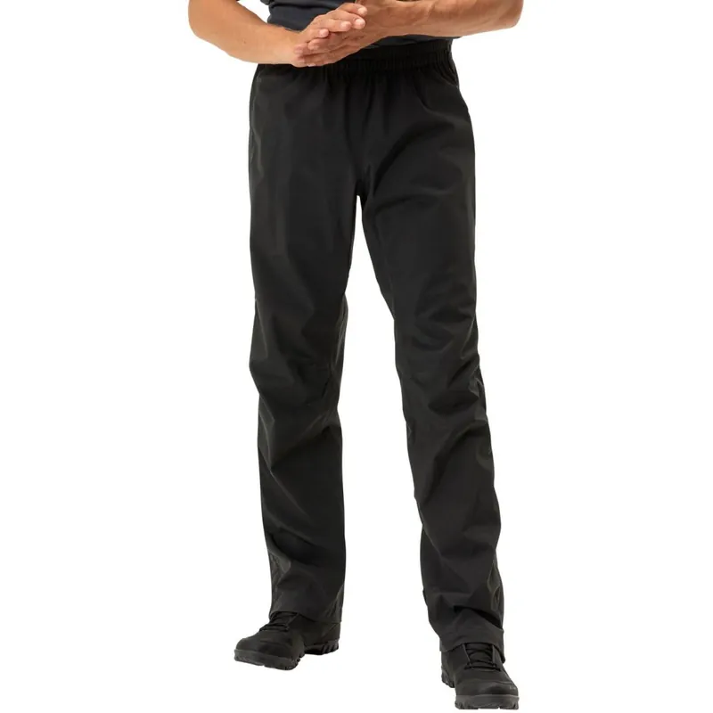 Expressversand Vaude Yaras Zip IV Regenhose Herren - schwarz