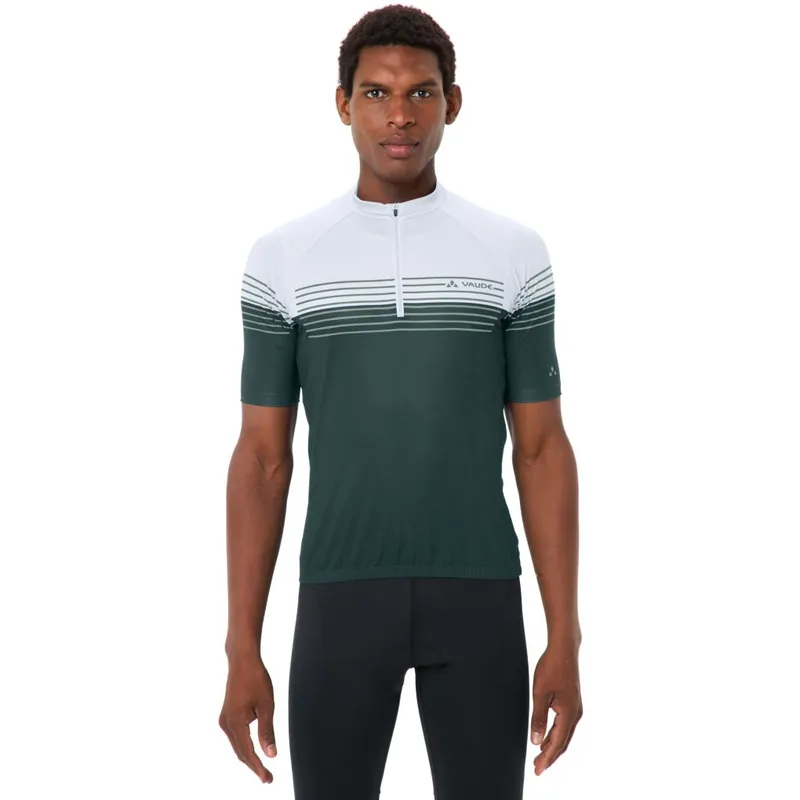 Vaude Posta II Half-Zip Kurzarmtrikot Herren - deep pond/white Aktuell