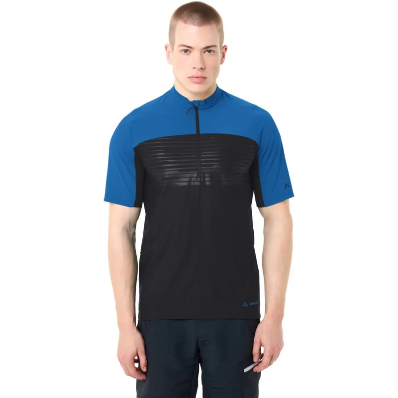 Jetzt Kaufen Vaude Qimsa Pro Half-Zip Kurzarmshirt Herren - radiate blue
