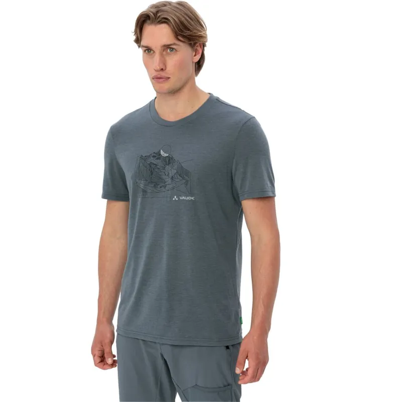 Vaude Tekoa III T-Shirt Herren - heron Zertifiziert