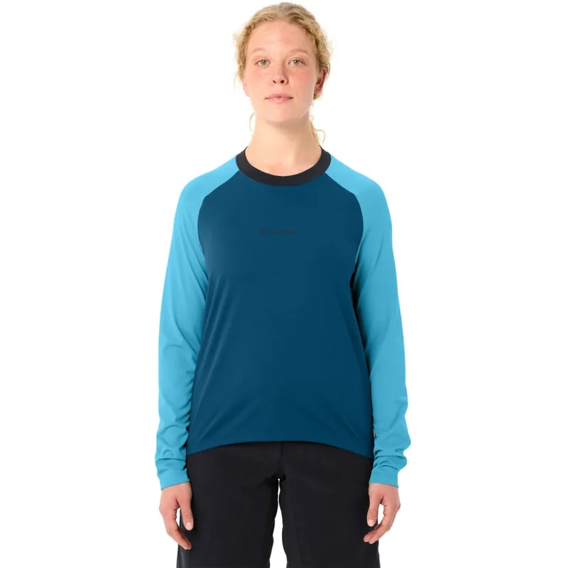 Vaude Loamer Langarmshirt Damen - shore blue Neue Ware