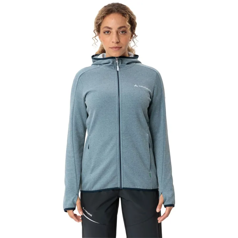 Vaude Valsorda Fleece Kapuzenjacke Damen - nordic blue Neue Ware