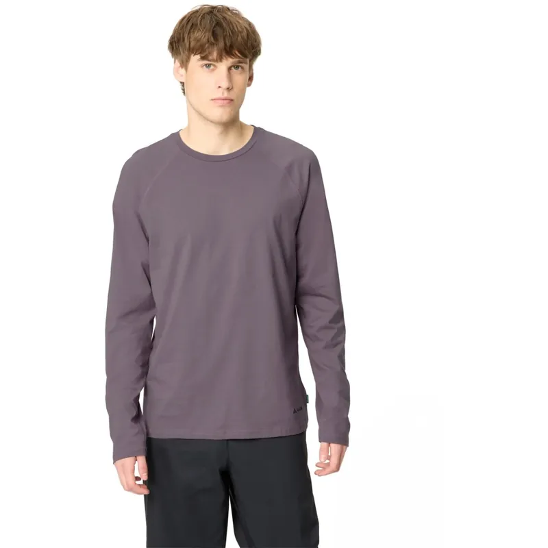Vaude Cyclist Langarm T-Shirt Herren - purple ash Neu