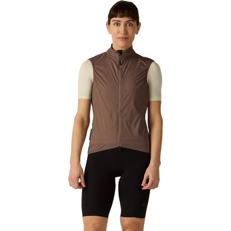 Neu Im Sortiment Velocio Ultralight Weste Damen - Plum Truffle