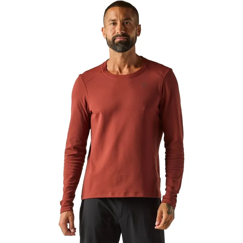 Velocio Merino Trail Langarmtrikot Herren - Madder Brown Mega-Angebot
