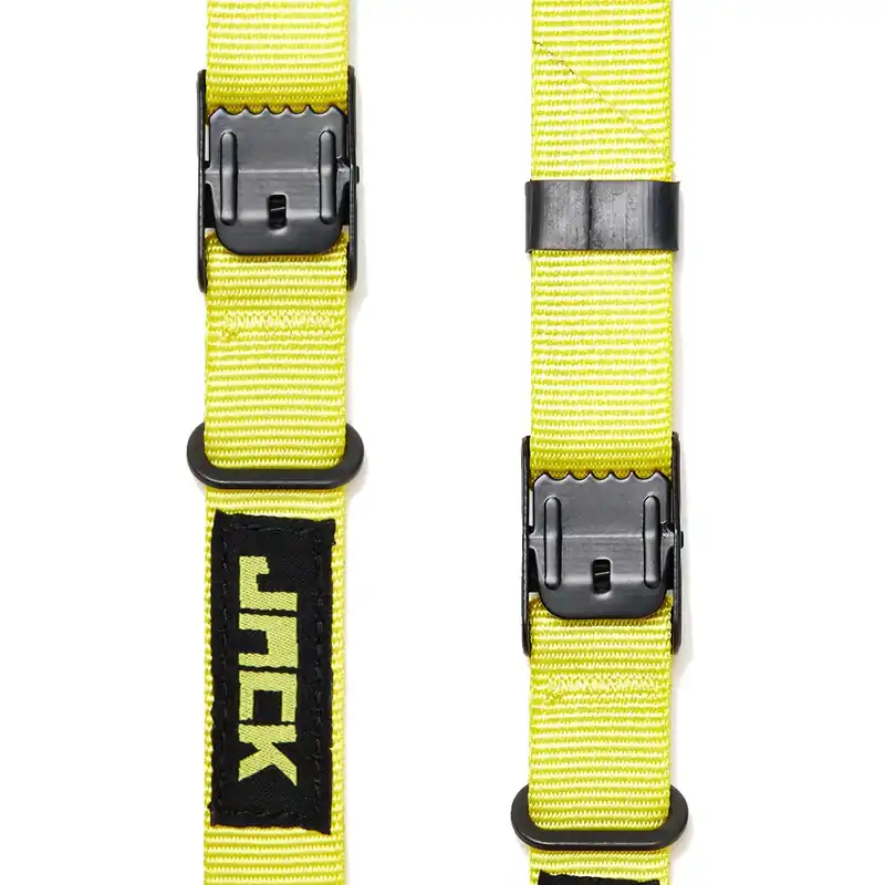 Bestpreis Wholegrain Cycles JACKstraps Stiff Befestigungsgurte - gelb