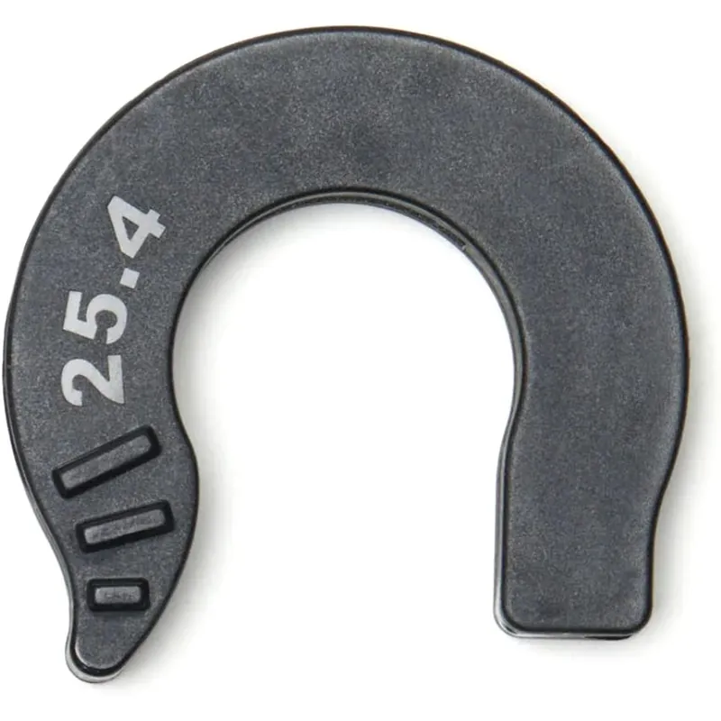 Wholegrain Cycles Jack The Bike Rack Spacer - 25,4 mm schwarz 2 Stück Must-Have