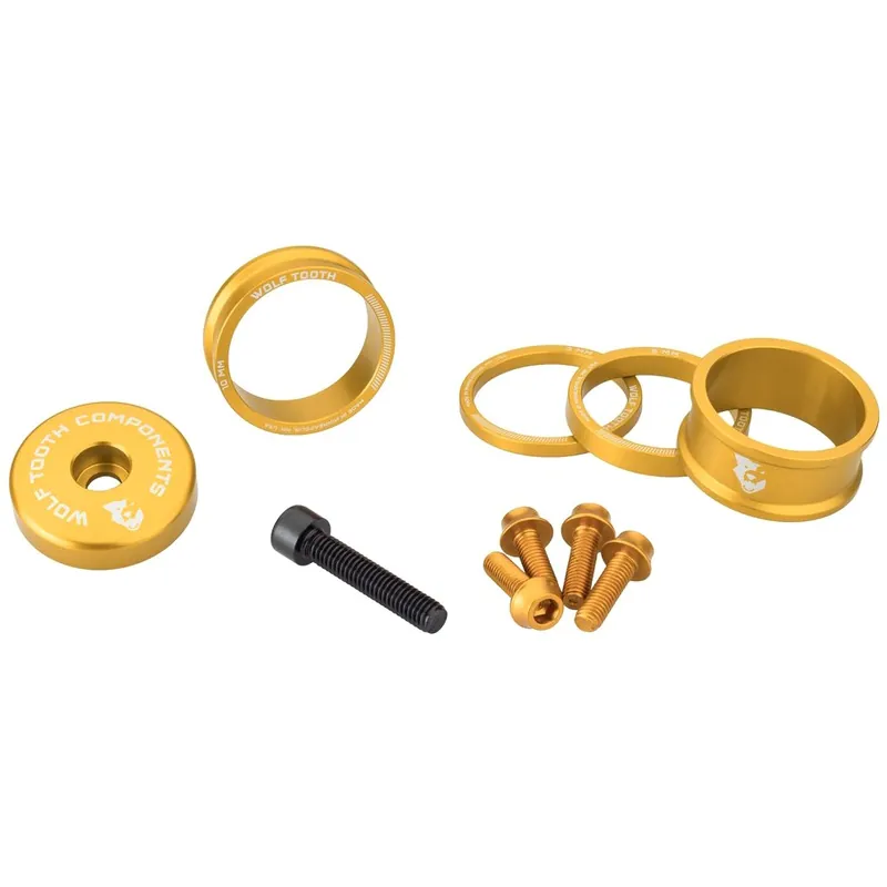 Wolf Tooth Bling Kit - gold Saisonangebot