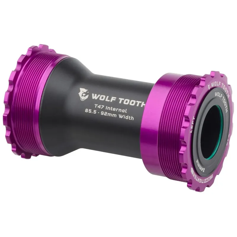 Neue Kollektion Wolf Tooth Innenlager - Internal T47-85.5/92-24 - ultraviolet purple
