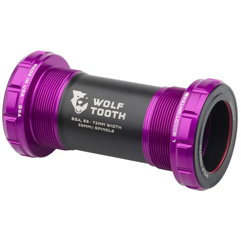 Wolf Tooth Innenlager - BSA-68/73-30 - ultraviolet purple Nur Heute