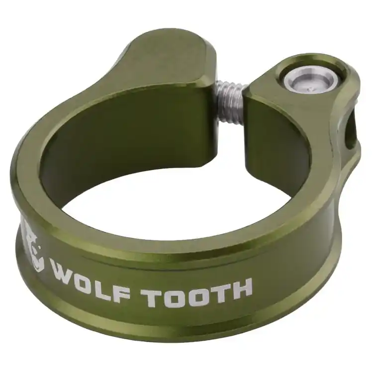 Wolf Tooth Sattelklemme - 34.9mm - olive Echt