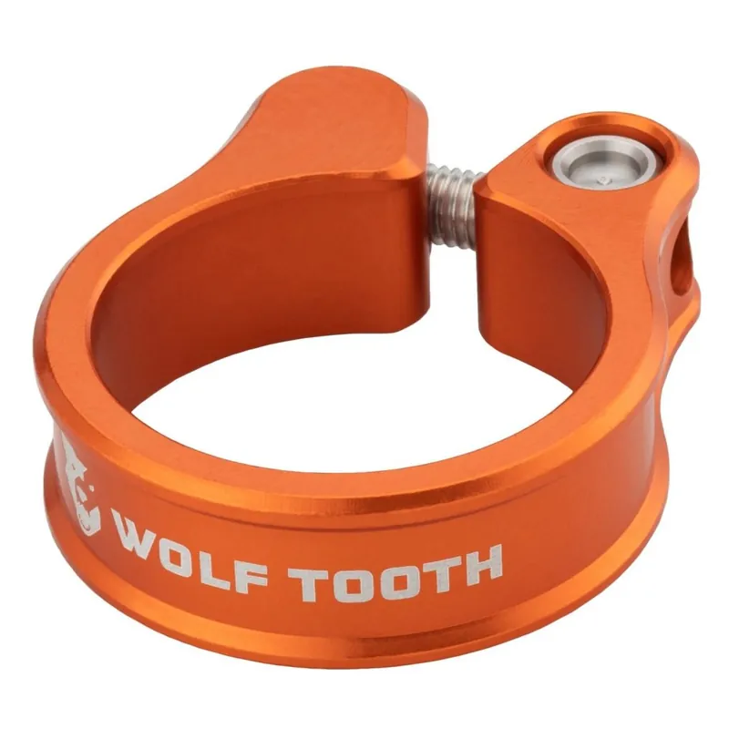 Markenware Wolf Tooth Sattelklemme - 39.7mm - orange
