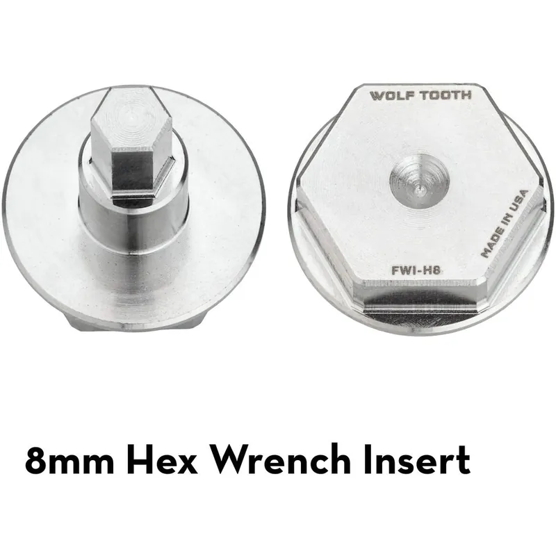 Wolf Tooth Ultralight 8mm Innensechskant Einsatz FWI-H8 Top-Seller